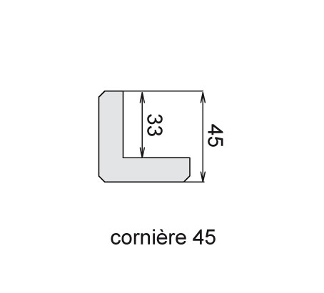 Cornière 45