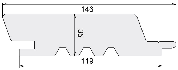 Profil Vario 35x119